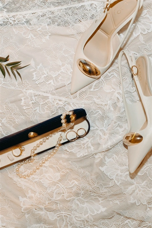 Luxury wedding detail at Four Seasons Ritz Lisbon during bridal preparations.